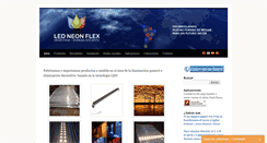 Desktop Screenshot of ledneonflexarg.com.ar